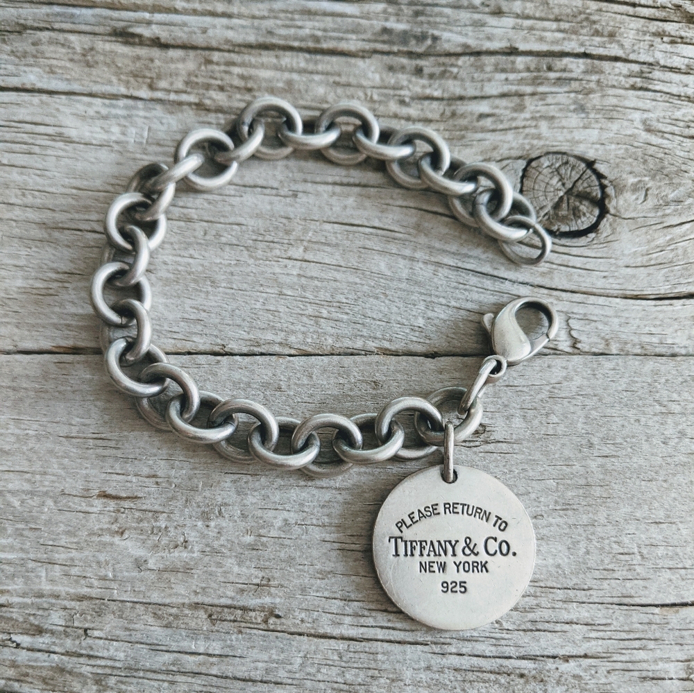 Return to Tiffany sterling silver bracelet